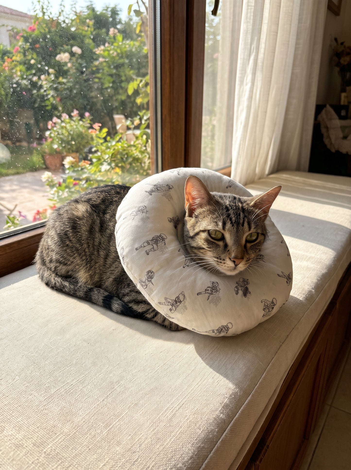 Cat Recovery Pillow | Soft Post-Surgery E-Collar Alternative